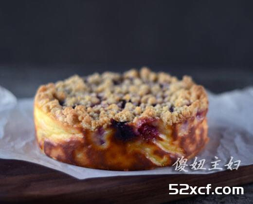 小酥粒水果奶酪蛋糕的做法