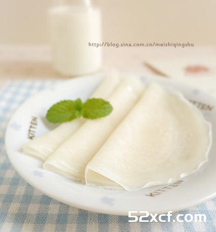 自制润饼皮的做法