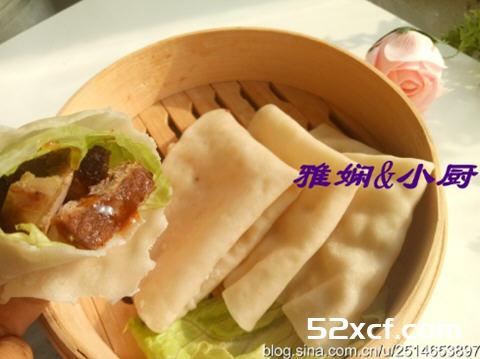 蒸饼卷牛肉的做法