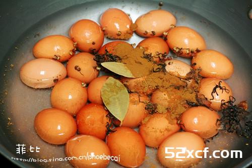 香喷喷的花壳茶叶蛋做法