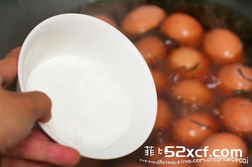 香喷喷的花壳茶叶蛋做法
