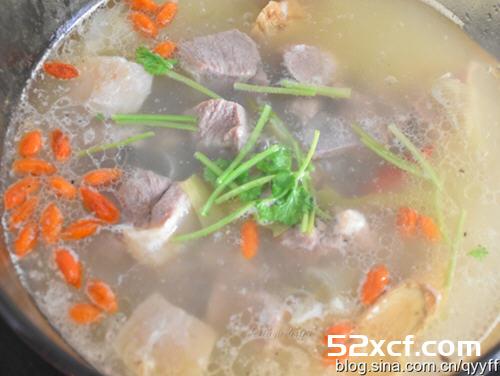 清香羊肉滋补锅的做法