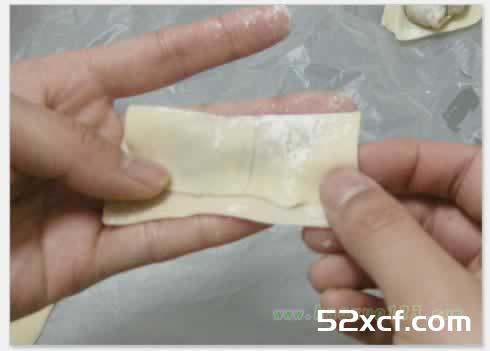 大馄饨怎么包好