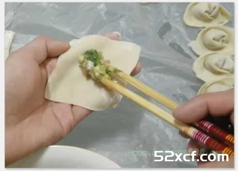 大馄饨怎么包好