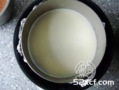 黑白巧克力慕斯蛋糕6寸做法
