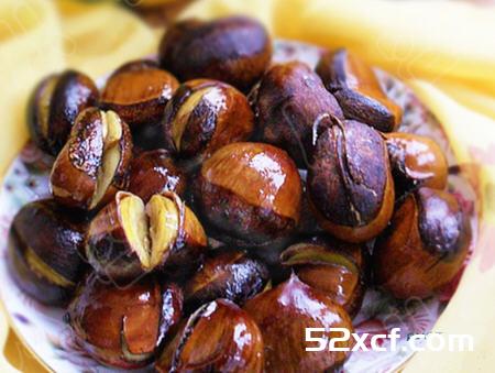 微波炉糖炒栗子的做法