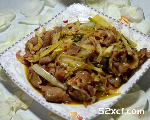 麻辣葱爆羊肉的做法