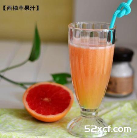 西柚苹果汁的做法