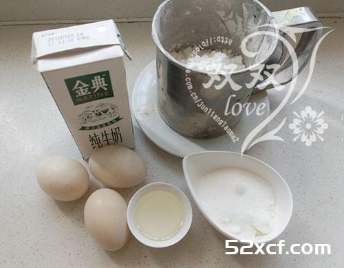 水蒸蛋糕的做法