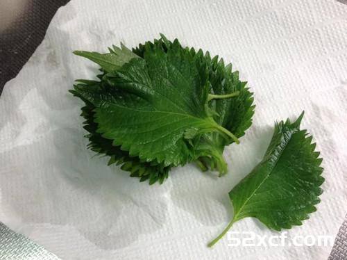 紫苏青酱香烤面包的做法