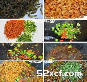 小米虾卷饼的做法