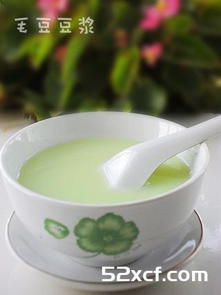 毛豆豆浆豆浆机版的做法_用豆浆机现打毛豆豆浆的方法图解-我爱下厨房
