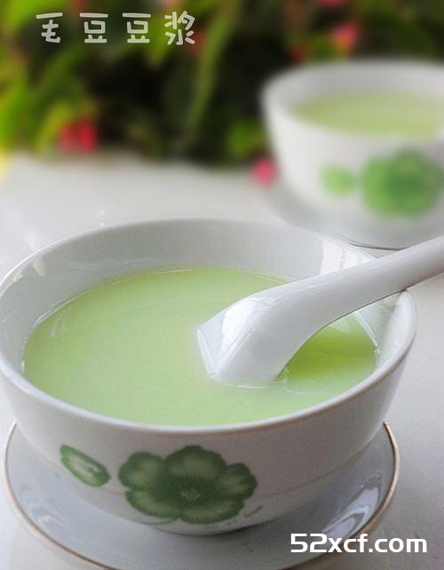 毛豆豆浆豆浆机版的做法_用豆浆机现打毛豆豆浆的方法图解-我爱下厨房