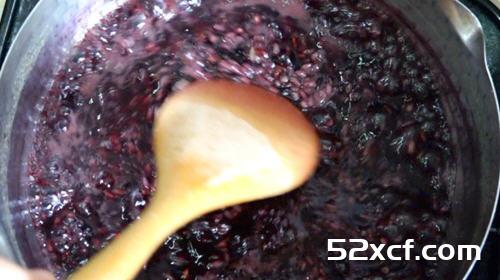 芒果椰汁黑糯米甜甜制作