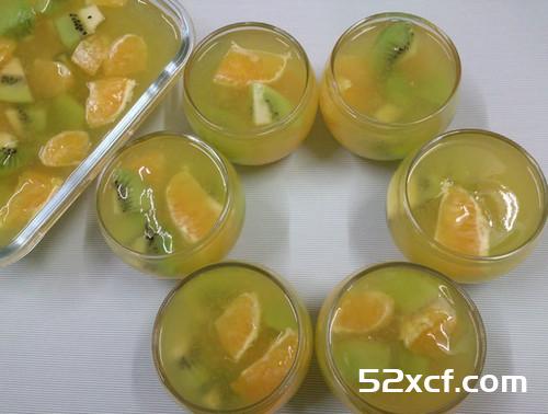 寒天水果冻的做法