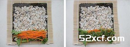 海藻寿司的做法