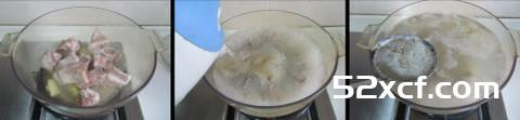 玉米蚕豆排骨汤的做法