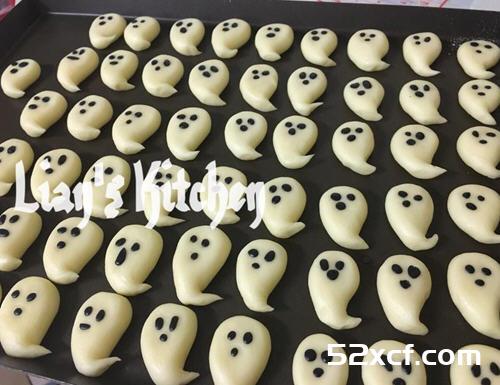的Happy Halloween阿飘饼干