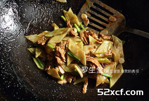 莴苣肉片的做法
