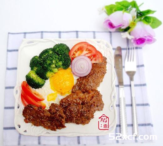 黑椒牛扒的制作方法