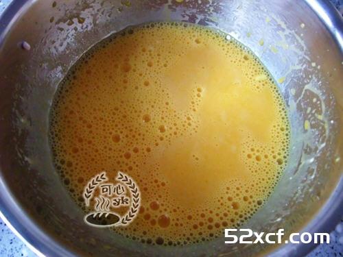 如云朵般柔软的百香果蛋糕