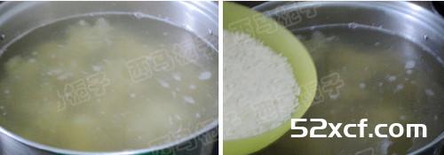 银耳莲子荔枝粥的做法