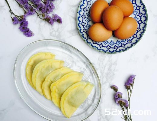 成功率极高的手工蛋饺做法