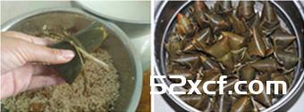照烧鸡腿蛋黄粽子