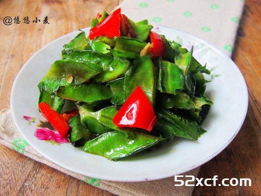 蒜香四角豆的做法