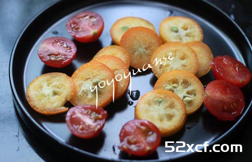 北极虾金桔沙拉的做法