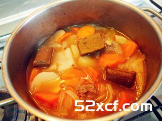 日式咖喱牛肉饭的做法