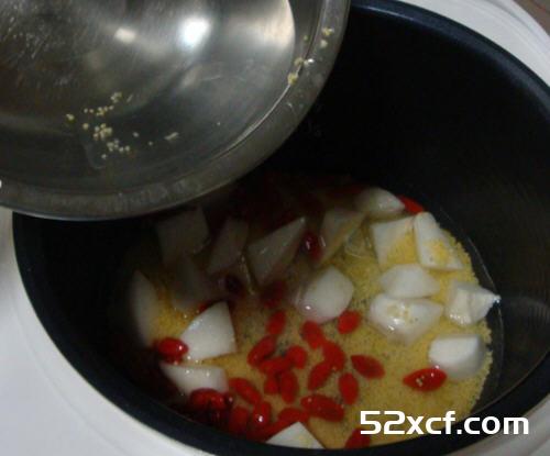 山药枸杞小米粥电饭煲