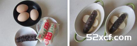 海参鸡蛋豆腐羹的做法