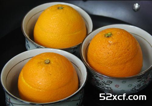 盐蒸橙子治咳嗽的做法