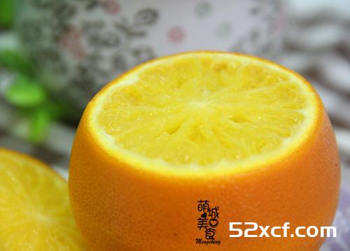 盐蒸橙子治咳嗽的做法