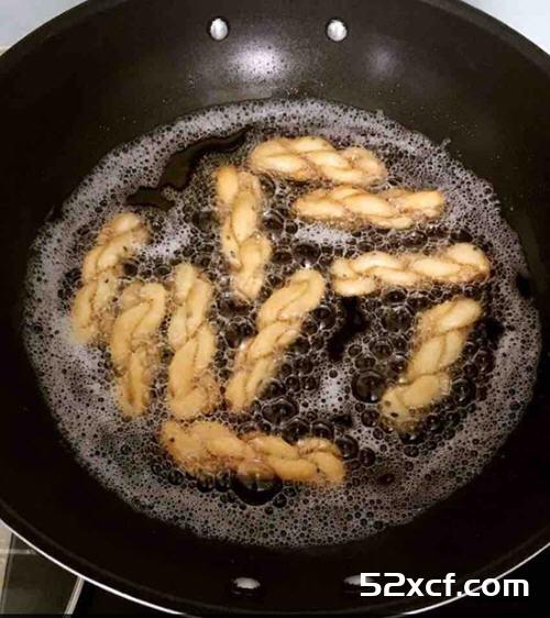 香脆咸麻花的制作方法