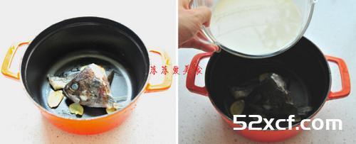 黑鱼豆浆菌菇煲的做法