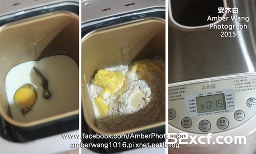 西瓜吐司面包的做法