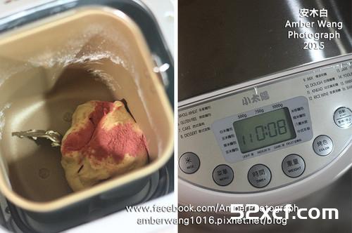 西瓜吐司面包的做法