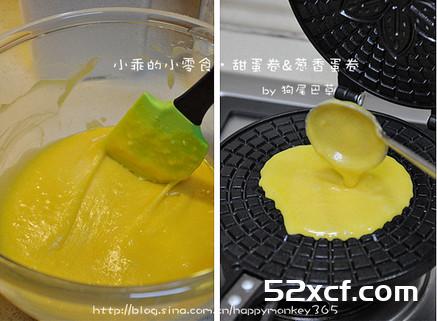 简易鸡蛋卷的做法