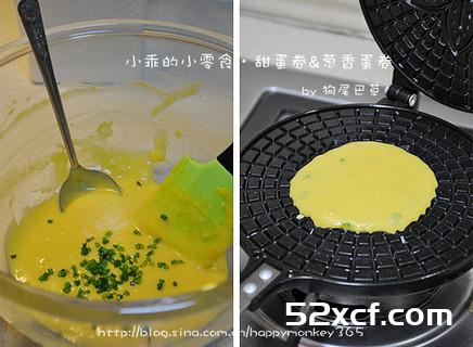 简易鸡蛋卷的做法