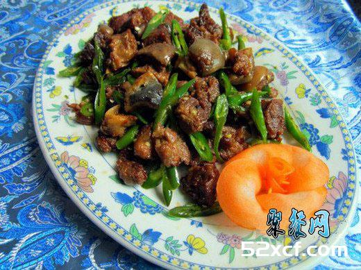 青椒炒羊肉的做法