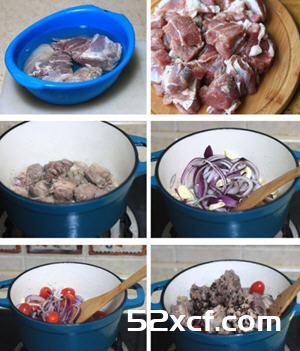 红酒烩羊肉的做法