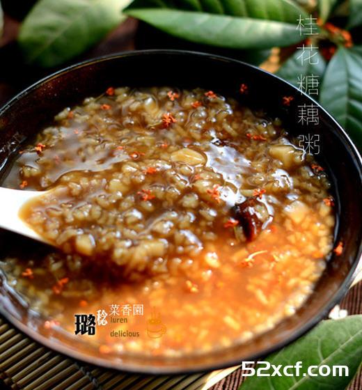电饭煲版桂花糖藕粥的做法