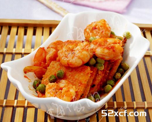 剩米饭做番虾锅巴
