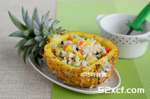 鸡肉菠萝饭的做法
