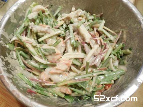 韩国韭菜海鲜饼的做法