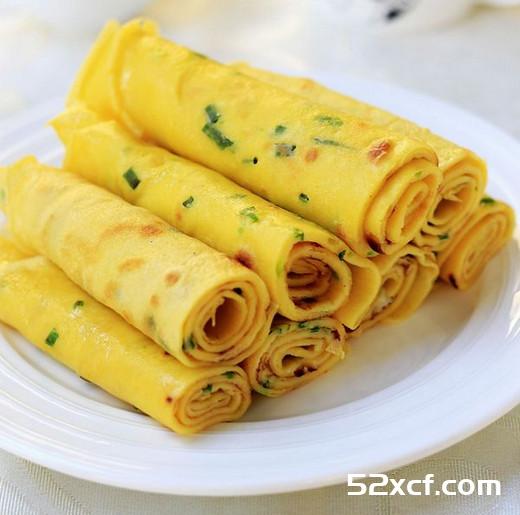 黄金玉米面鸡蛋葱花饼的做法