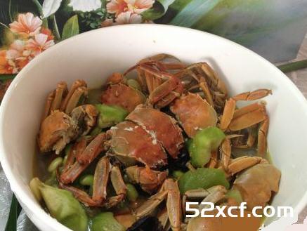 丝瓜毛豆河蟹汤的做法