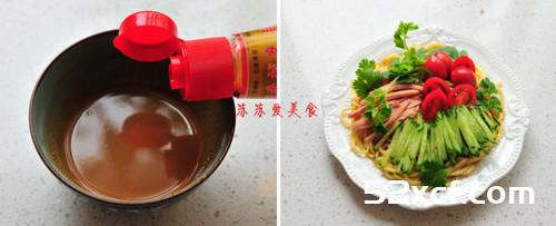 消暑小面的做法